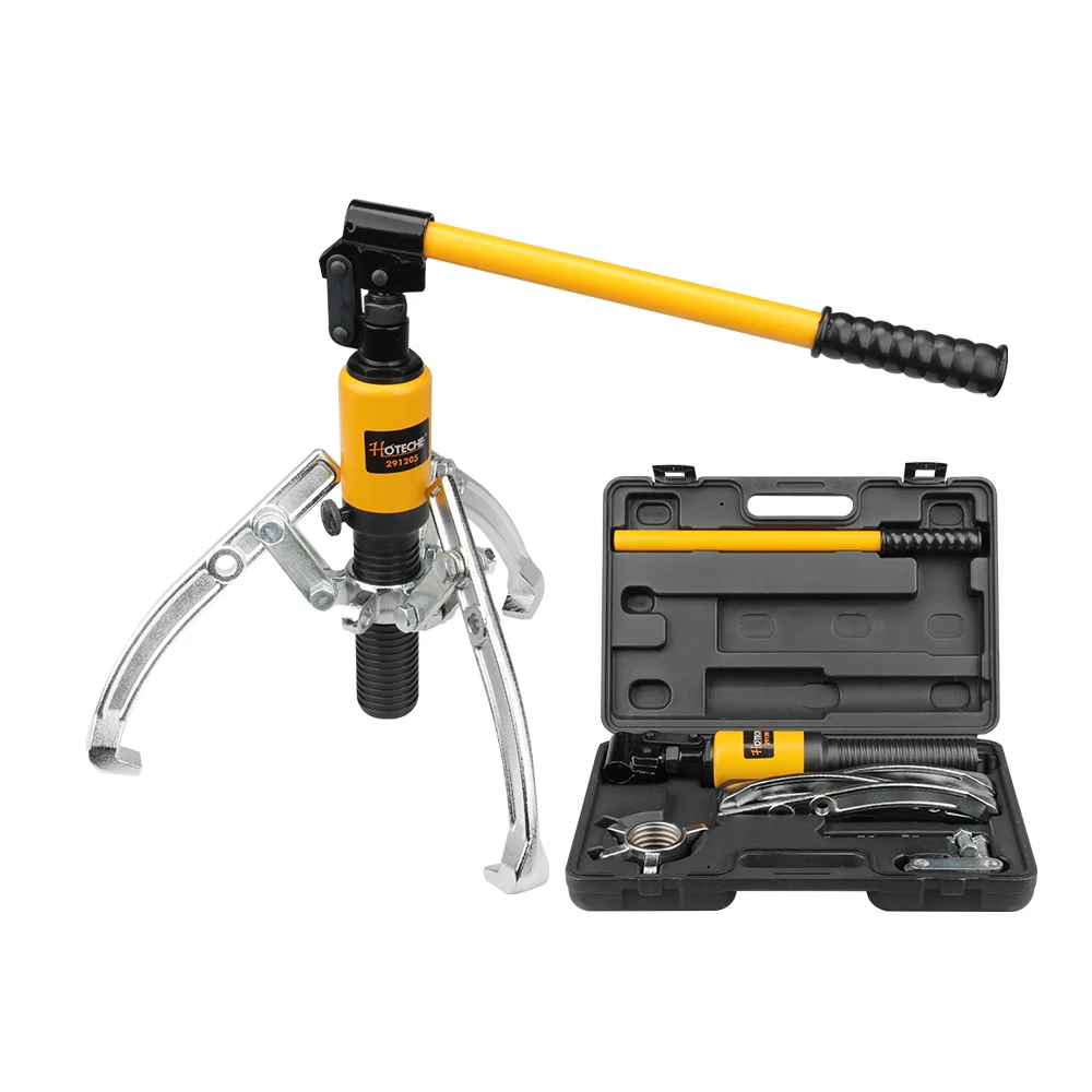 

Hoteche 5ton Self-contained Hydraulic Puller,Use With 2 Or 3 Jaws,Spread:50-200mm Max Reach:140mm Ram Stroke:50mm