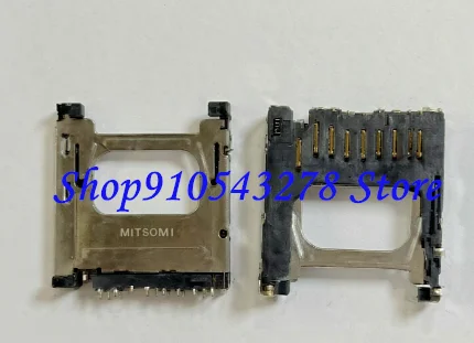 1PCS Original New D60 D40 D40X D80 D3000 SD Memory Card Slot Replacement Unit Camera Repair Part