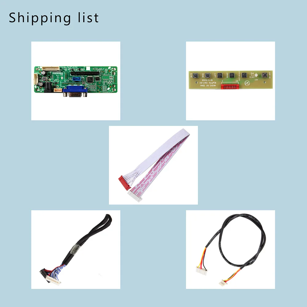 VGA + ЖК-плата контроллера RT2270C-A для 8,4 дюйма G084SN05-V8 800x600 ЖК-экран