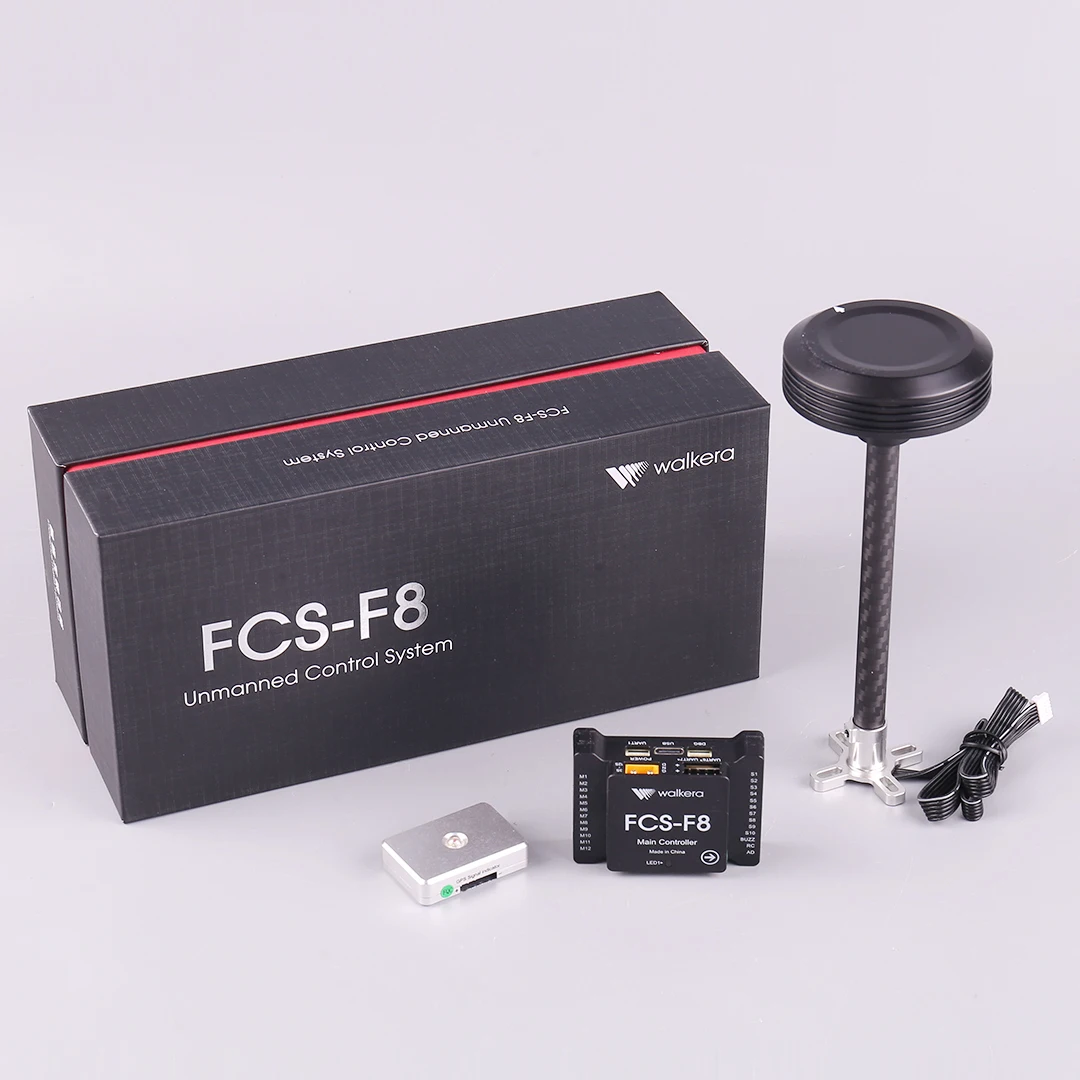 

Вертолет Walkera FCS-F8 с неподвижным крылом, многороторный профессиональный AOPA, поддерживающий передачу данных