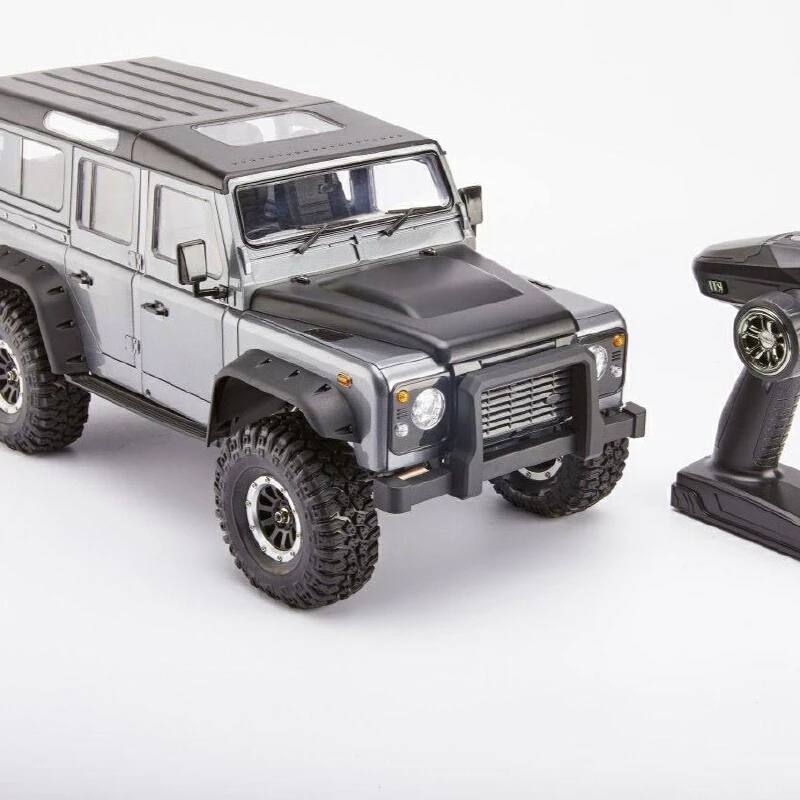 Yikong 1/10 schaal hard-shell Land Rover Defender RC auto RTR met differentieelslot, hoge/lage versnelling, off-road voor RC-hobbyisten