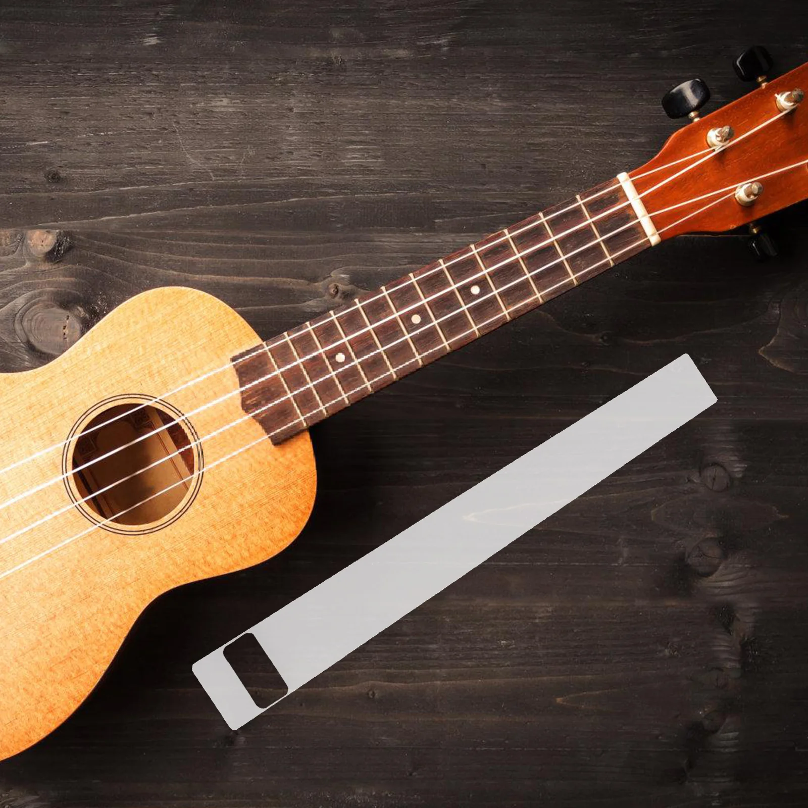 

2pcs Guitar Fretboard Protector Dust Resistant Cover Durable Moisture Proof Reusable String Instrument Accessory Decorative