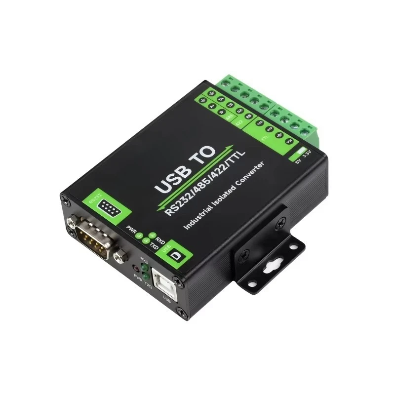Brand FT232RNL USB Interface Converter Industrial Isolation Supports Wall-Mount and Rail-Mount Installations