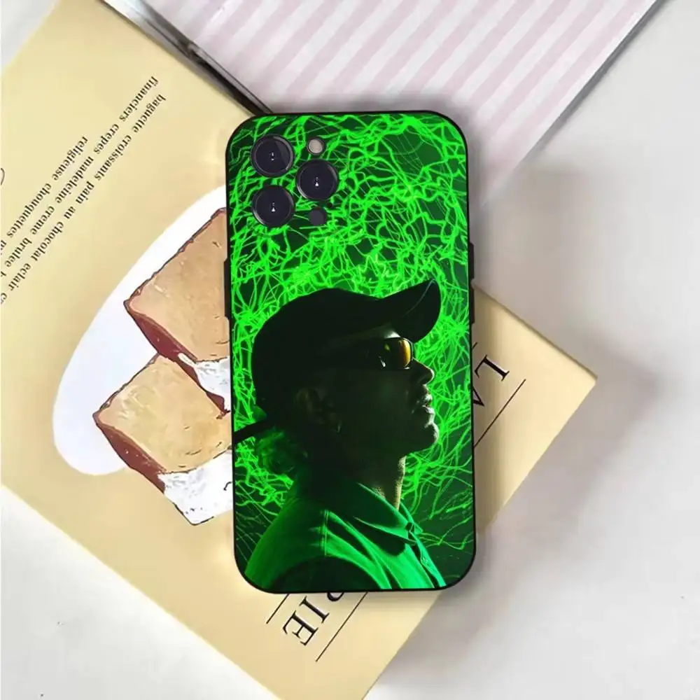 Funda de teléfono Ferxxo F-Feid Singer para iPhone 17,16,15,14,13,12,Pro,Max,Plus,E,SE4,Air,Mini cubierta suave negra