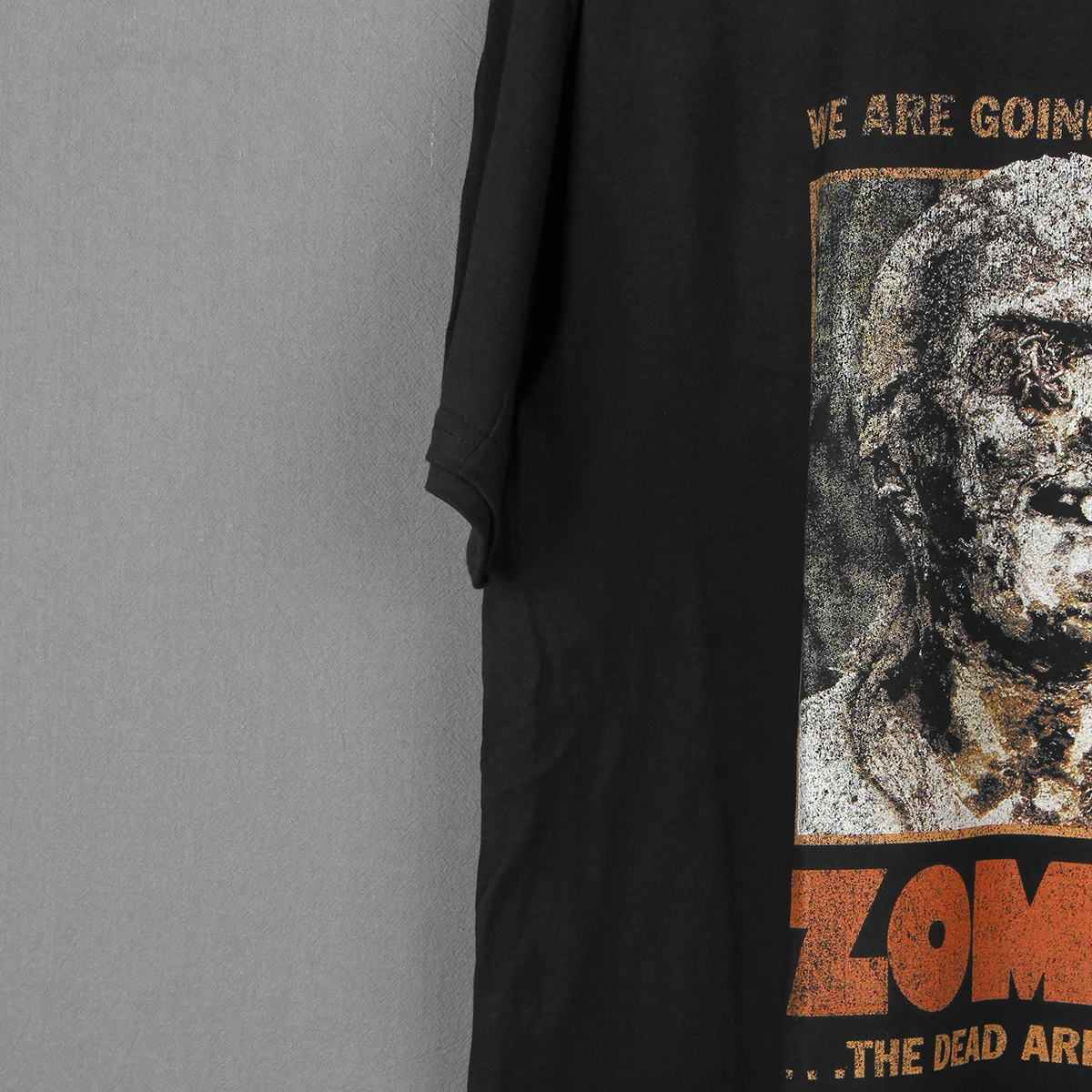 Zombie 2 T-Shirt Zombi Lucio Fulci Horror Movie Cult City of the Living Dead Demons Men Washed Long Sleeves Cotton Tee Tshirts