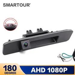 Cámara de manija de maletero de Vista trasera de coche AHD 1080P para Mercedes Benz ML350 W176 W205 X156 GLK X204/200 /260 /300 Clase C C202 C250D CLA