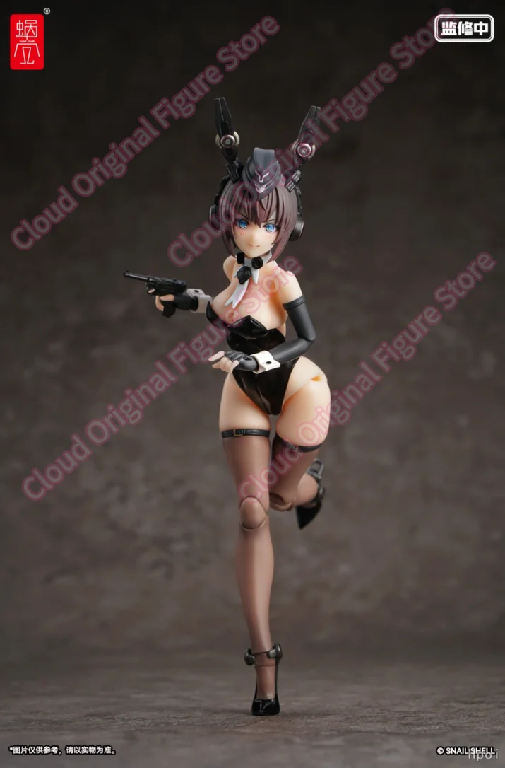 In Stock 100% Original Snail Shell 1/12 RA-03 Panzer Bunny Anneliese Sexy Girls Action Figures Model Collection Doll Toy Gift
