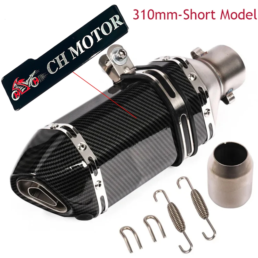 51mm Escape Moto Tube Motorcycle Exhaust Muffler image 3