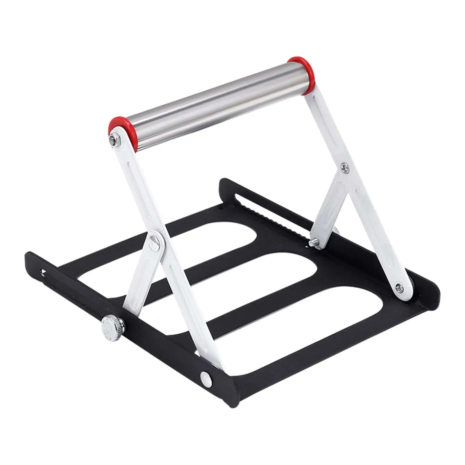 Foldable Miter Saw Support Stand Height Adjustable Steel Material Cutting Workbench Holder for Woodworking and DIY Tasks