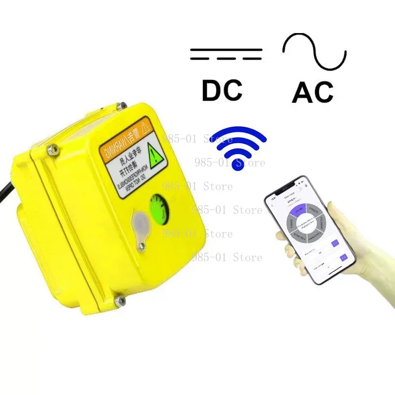 Automatic Timing Smart WiFi Electric Ball Valve, Remote Control Water Valve for Household Pipeline Irrigation