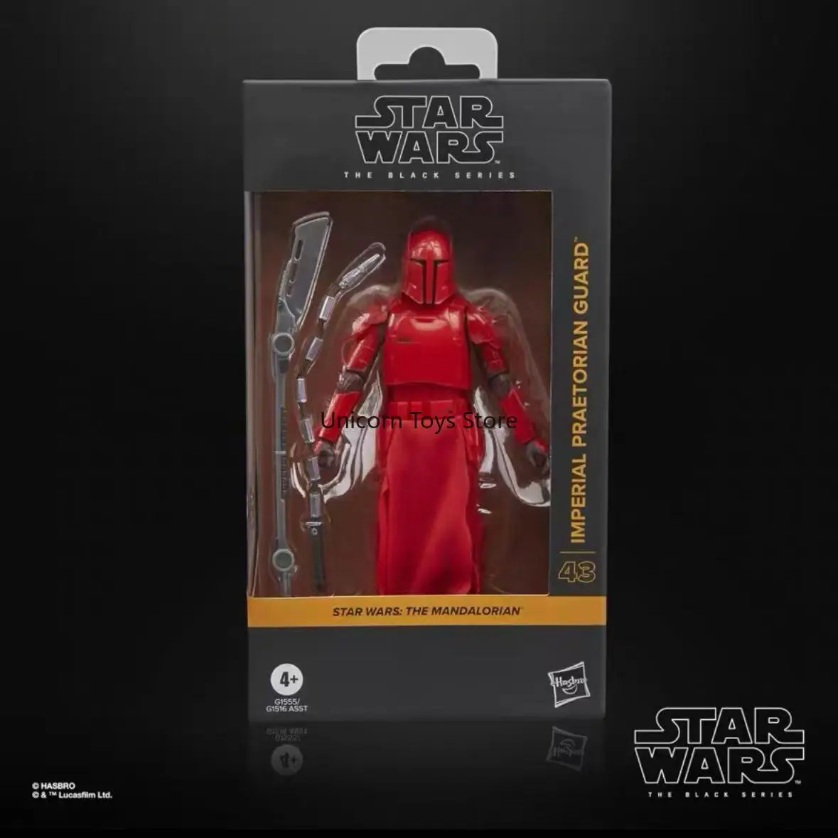 

Hasbro Imperial Guard Red Soldier Black Box Series 6-inch Movable Red Armor Robe Movable Model Toys