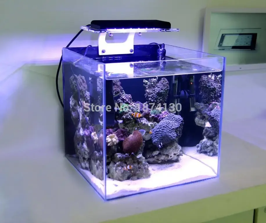 ไฟ LED Reef TANK ZA-1201L WIFI สีขาวสีฟ้า Aquarium ถังปลา SPS LPS สี Coral Grow Marine