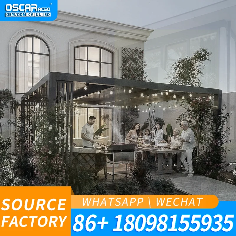 Wholesale Waterproof Curtain Brown Protecting Privacy Gazebo Replacement Wall Panel Outdoor 10x10 One Free Shipping Lower Price