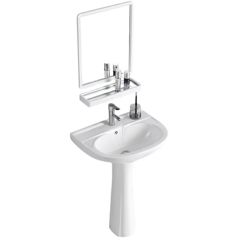 

basin toilet floor type integrated triangular small apartment mini balcony wash