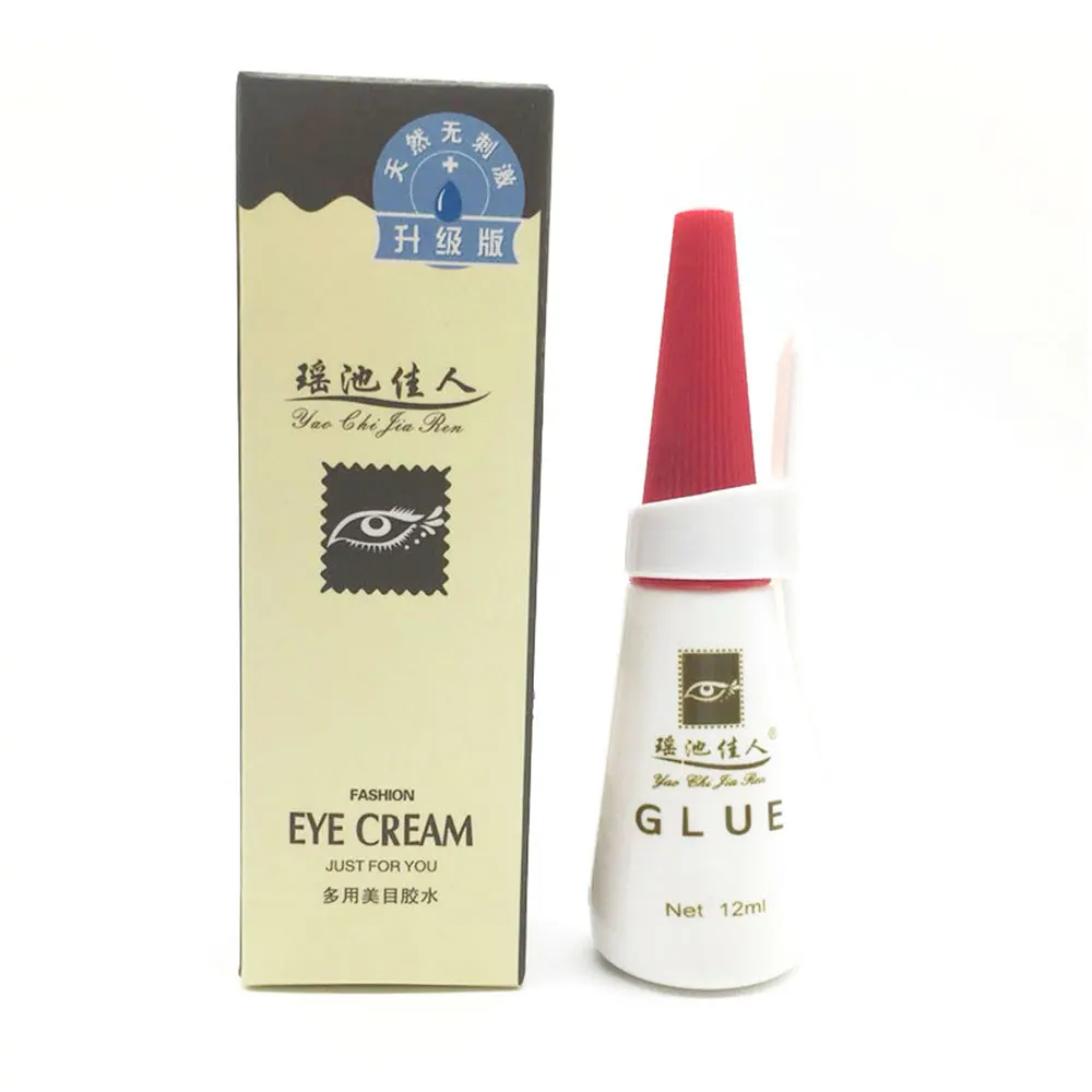 1/2/4PCS 12ml Classic colla per ciglia finte Little Red Riding Hood colla per ciglia finte Mary Beauty & Yaochi Beauty Eye Lash Glue