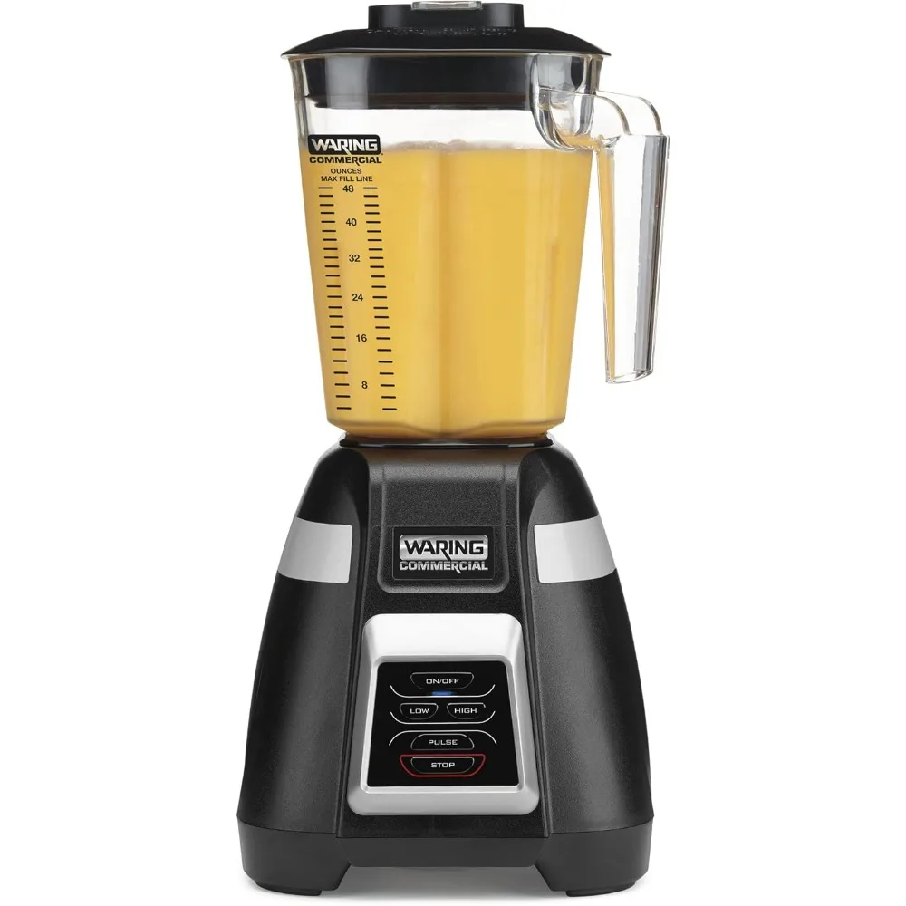 

Commercial BB320 Blade 1 HP Blender, Toggle Switch Controls with Pulse feature, 48 oz BPA Free Copolyester Stacking Container