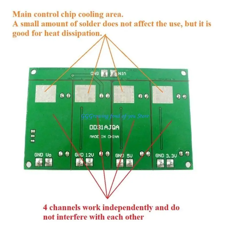 

H9EB Industrial Multiple Channel Power Supply Module 3.3V 5V 12V Adjustable Output
