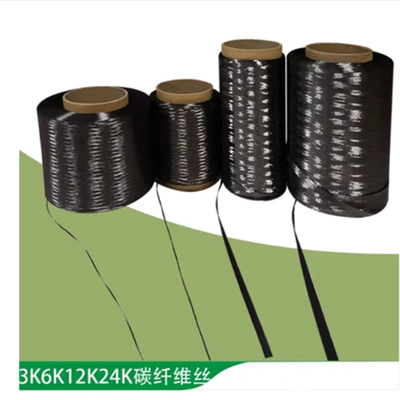 Carbon Fiber Wire High Temperature Resistance Conductive And Tensile Resistance 3K6K12K24K Conductive Heating Wire