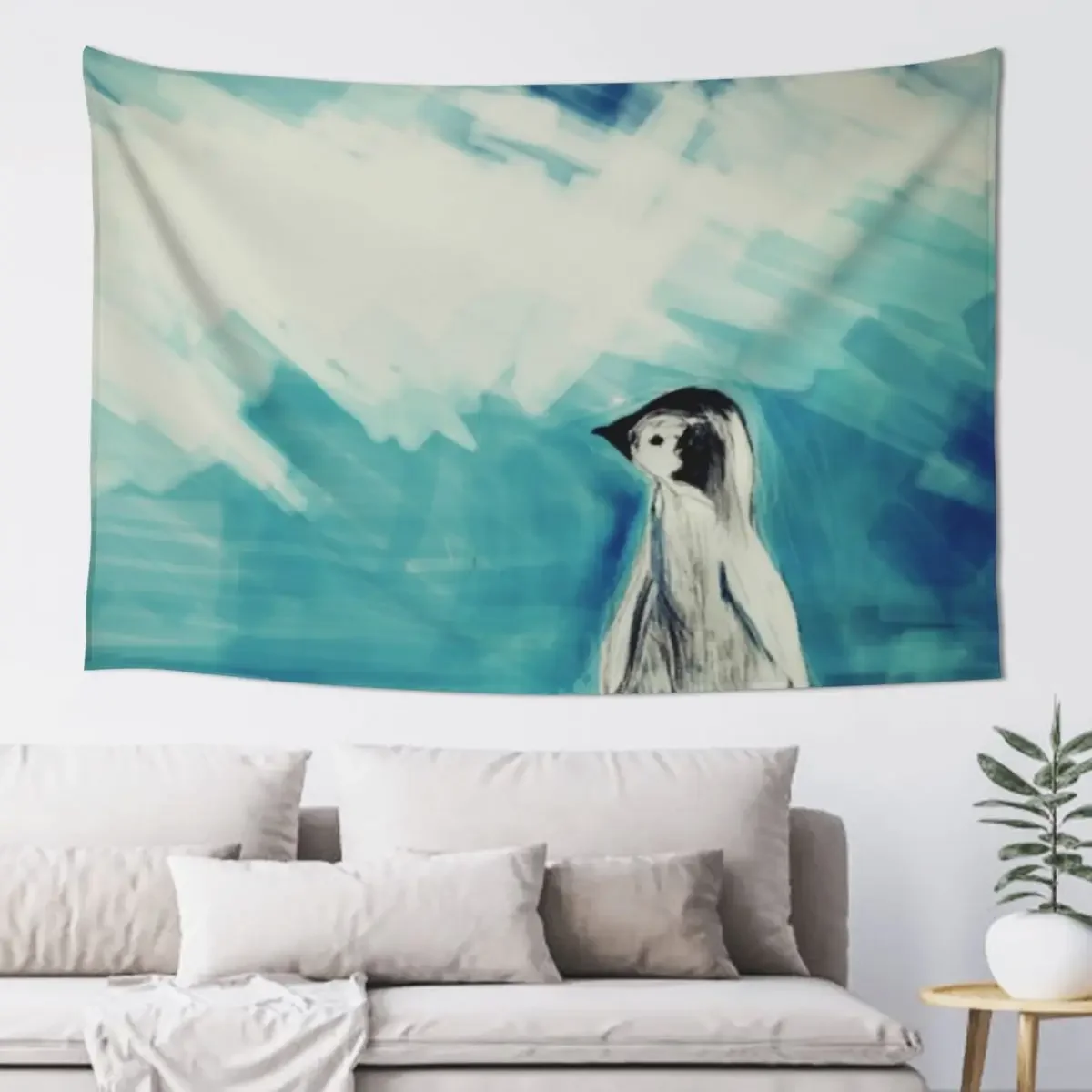 Baby Penguin Tapestry Living Room Decoration Decoration For Rooms Tapestry
