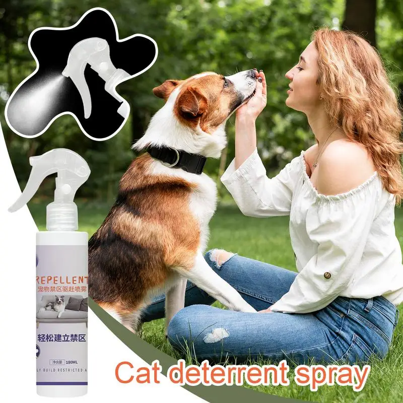 Anti-Scratch Dog Spray Natural Long-Lasting Anti-Scratch Dog Spray 180ml Kitten Training Aid Prevent Cat Urine Spray For Keep