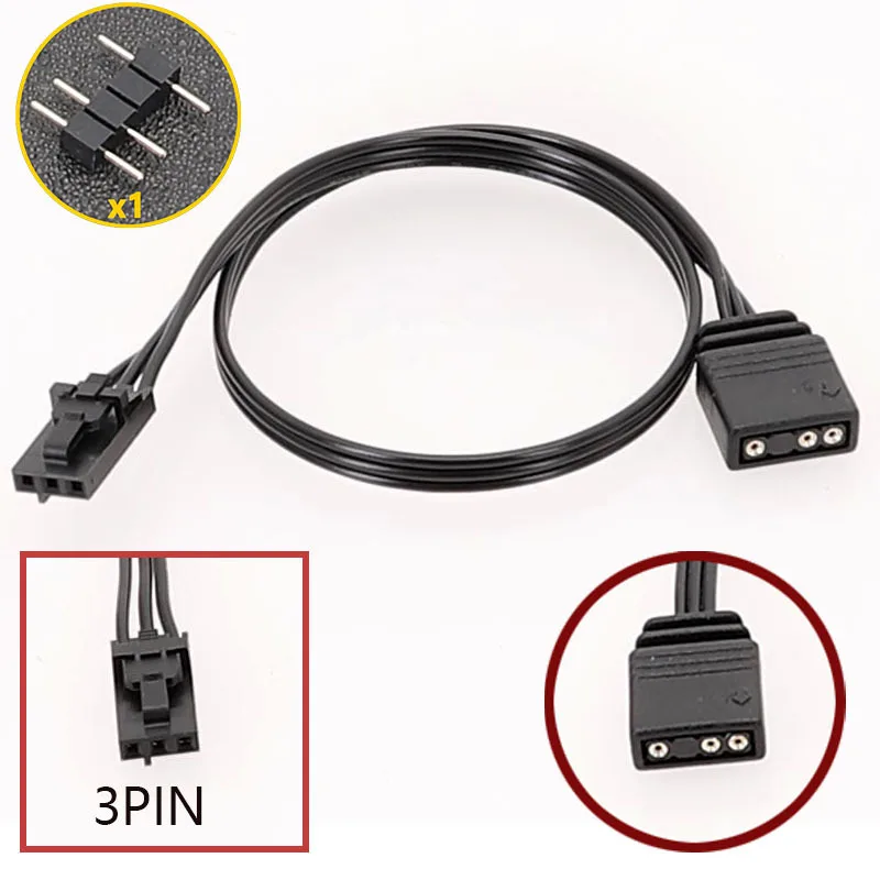 Suitable for Boat Controller, Adapter Cable QL LL120 ICUE Shenguang Synchronous 3PIN 4PIN