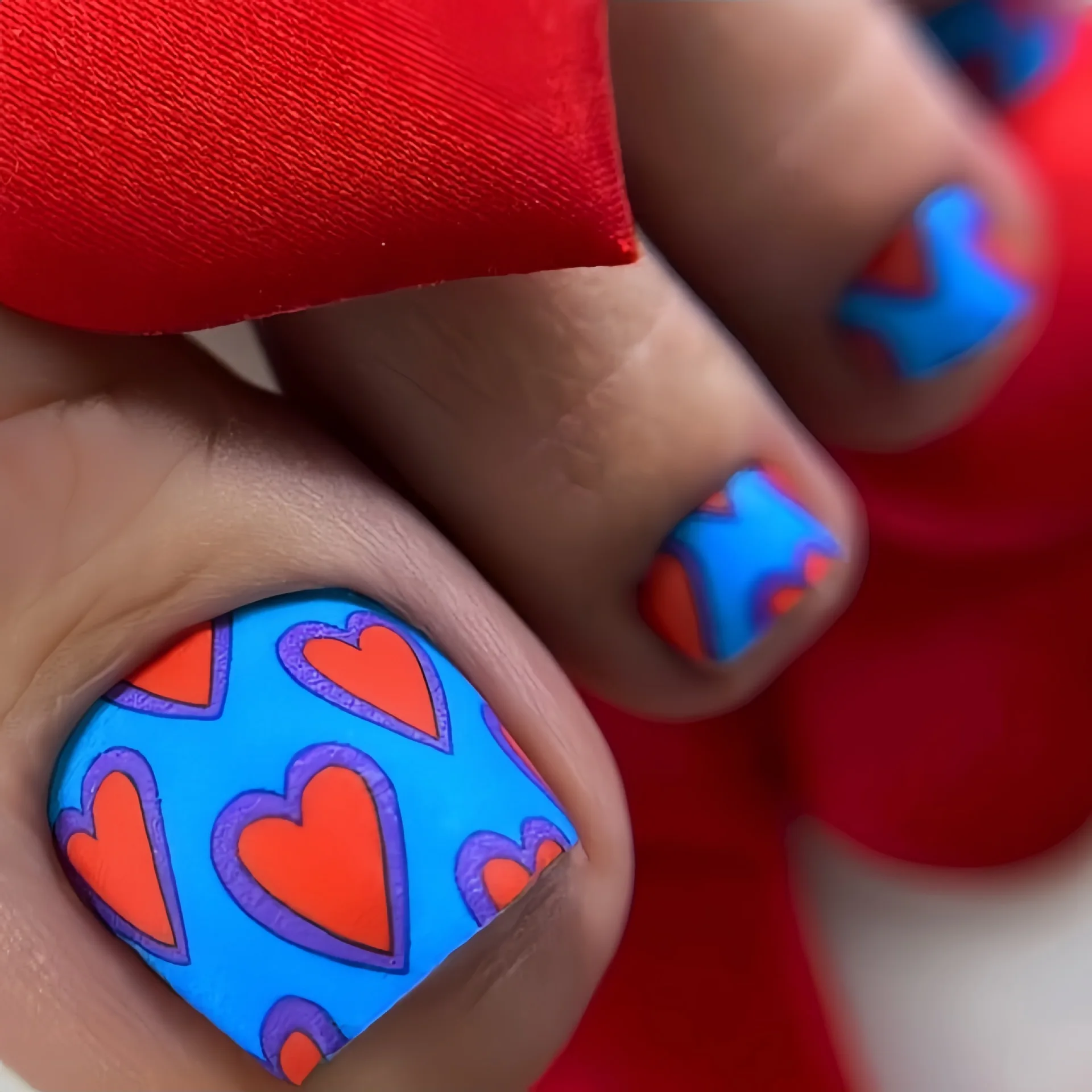 24 stks y2k Druk op Teennagels Zoete Koele Luipaard Print Zomer Nep Teennagels Vrouwen Wearable Europese Spice Girl Valse Teennagels