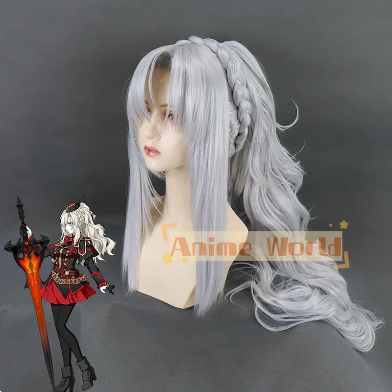 Anime Fate Grand Order Kriemhild Cosplay Wig Synthetic Hair Heat Resistant Halloween Role Play Party