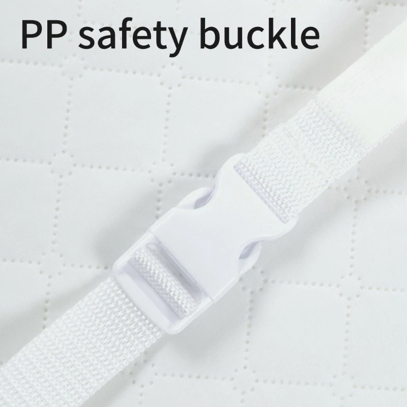 J15U Baby Diaper Changing Pad Compressed Toddler Diaper Changer Mat with Fixing Belt Water Proofing for Massage Table