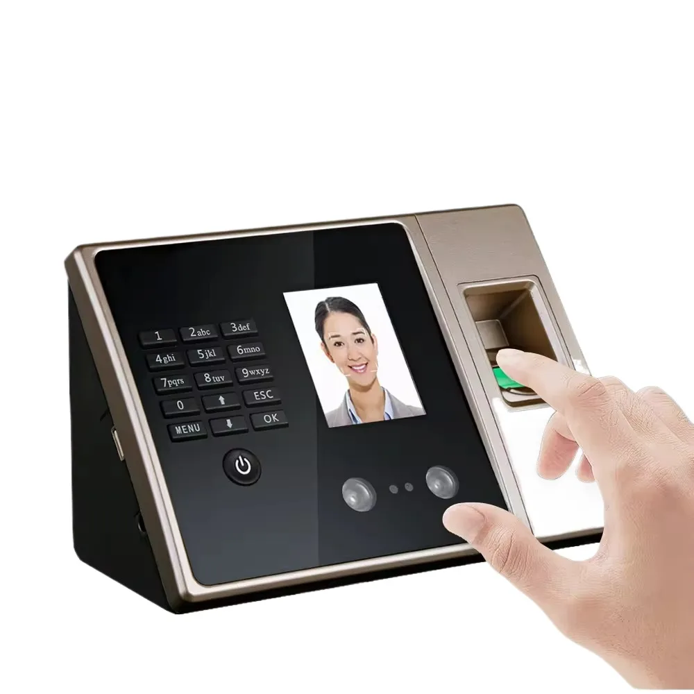 

Enhanced FA02 Fingerprint & Face Recognition Reader for Precise Time Tracking