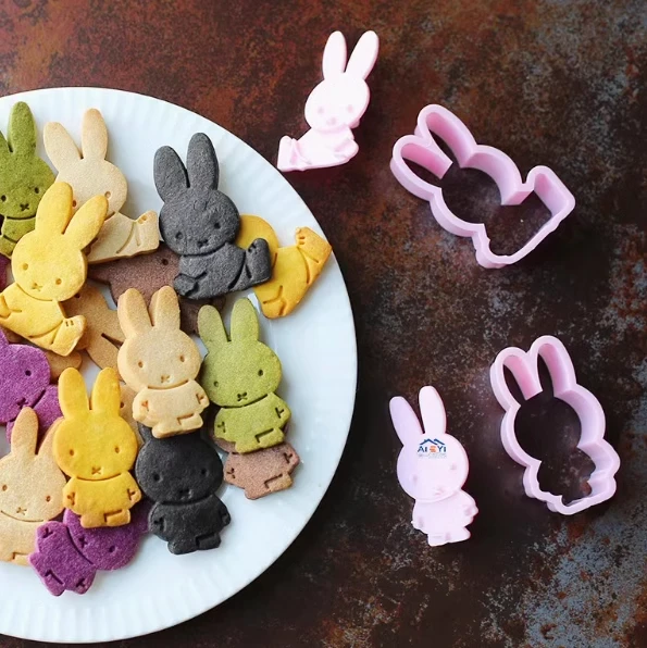Miffy Boris Student DIY Cookie Molds Children's Cake House Baking Tools Kawaii Gift