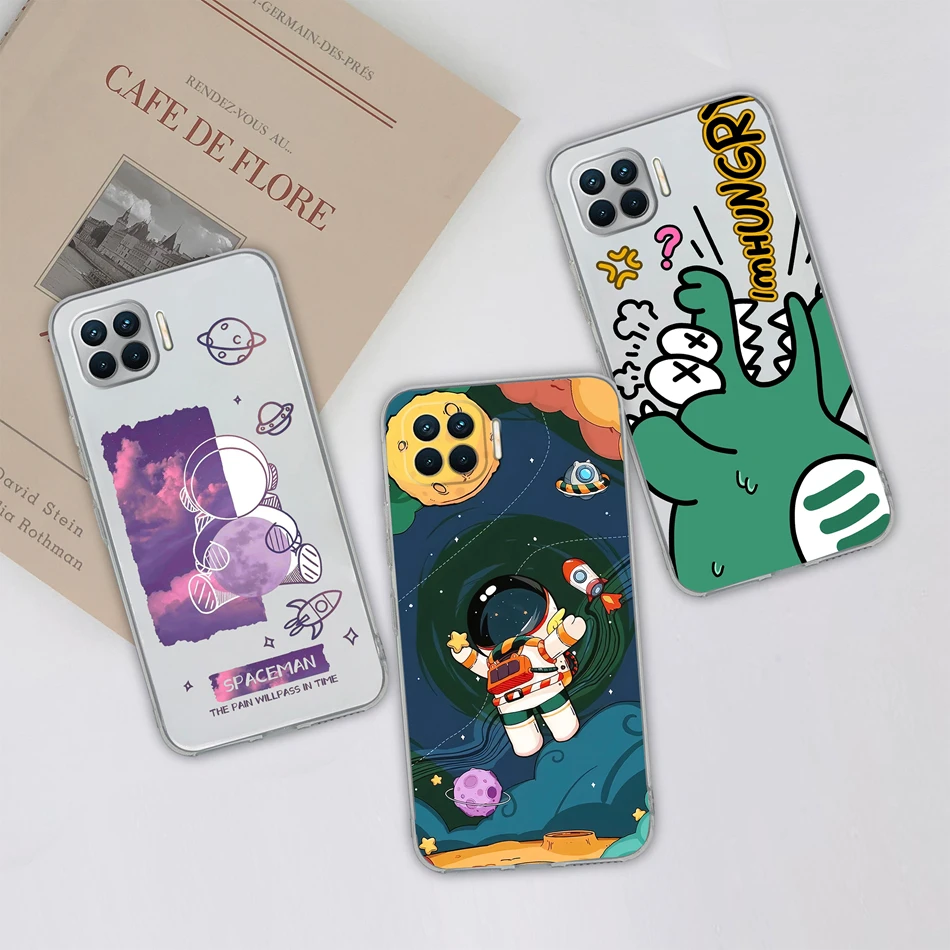 ل ممن لهم A93 A93S A91 جراب هاتف نمط فريد لينة سليم بولي TPU شفافة سيليكون مكافحة إسقاط غطاء ل ممن لهم A 93 A 91 الوفير قذيفة #3