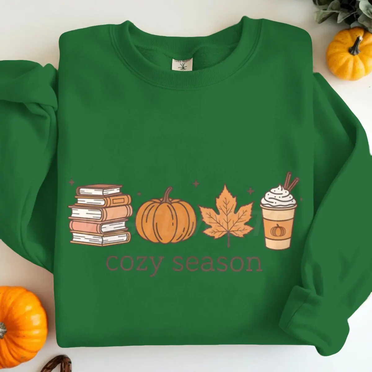 بلوزات موسم مريح للرجال والنساء كتب عاشق الخريف هدية بأكمام طويلة قميص المرأة اليقطين موسم الخريف القهوة البلوز