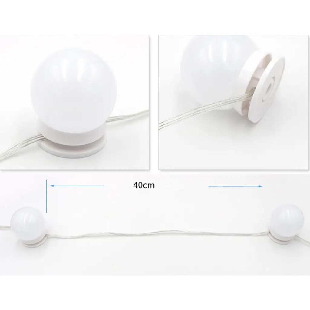 Adjustable Vanity Lights Dimmable Makeup Mirror Lighting Bulb Lamp for Hotel