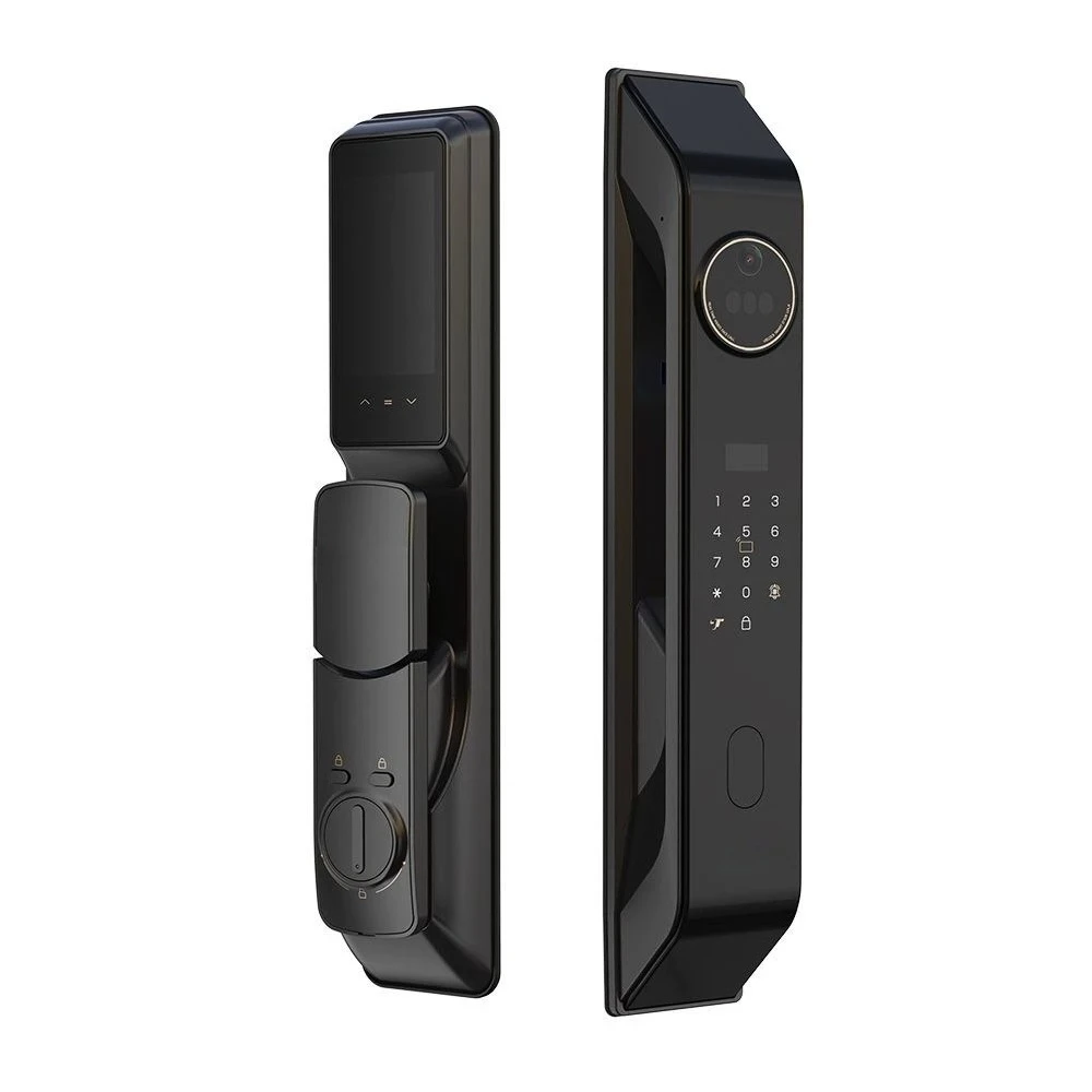 

Automatic smart lock Large screen facial recognition Remote intercom Anti-theft electronic lock