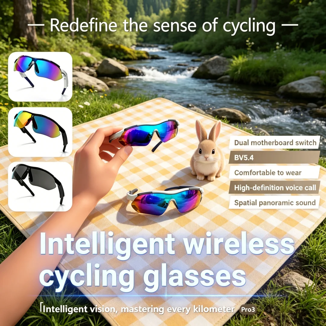 

Умные очки Aureate Modish AI: Новые велосипедные Bluetooth-очки с аудио, голосовым помощником AI, защитой UV400 и водонепроницаемостью