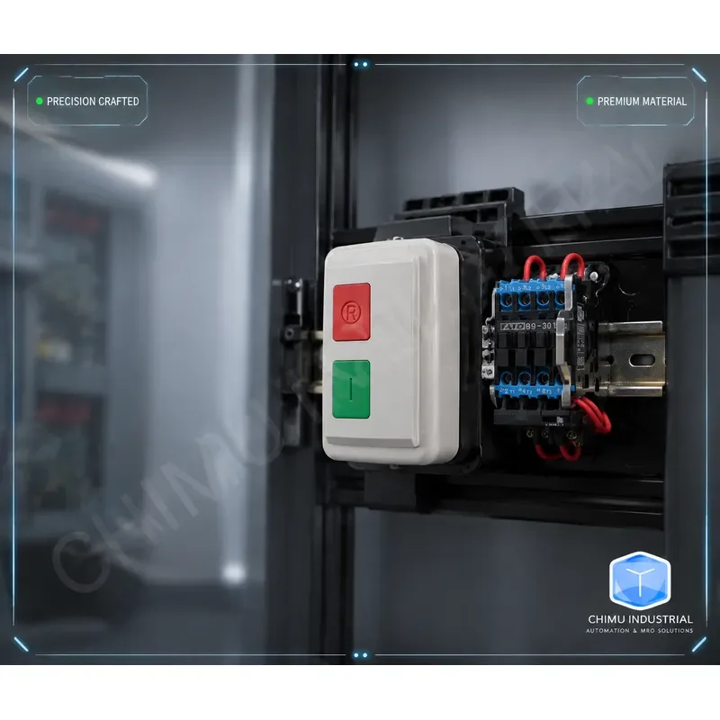 【CHIMU INDUSTRIAL】 MSB-9 QCX8-9 Electromagnetic Starter 380V 220V Magnetic Switch with Overload Protection for Motor Control