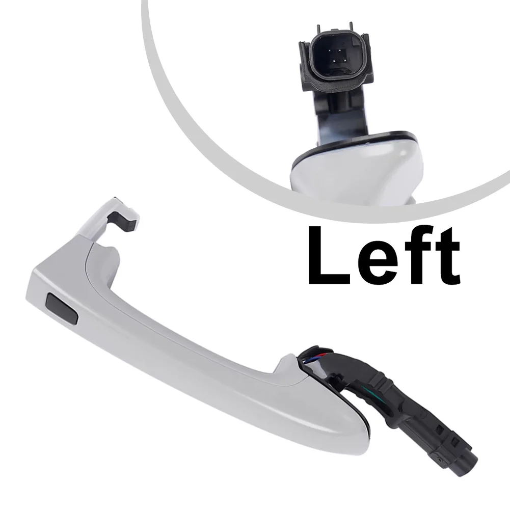 Exterior Left Door Handle for Porsche For Cayenne 2011 2018 Model Number 95853120502G2X ABS Material Replacement