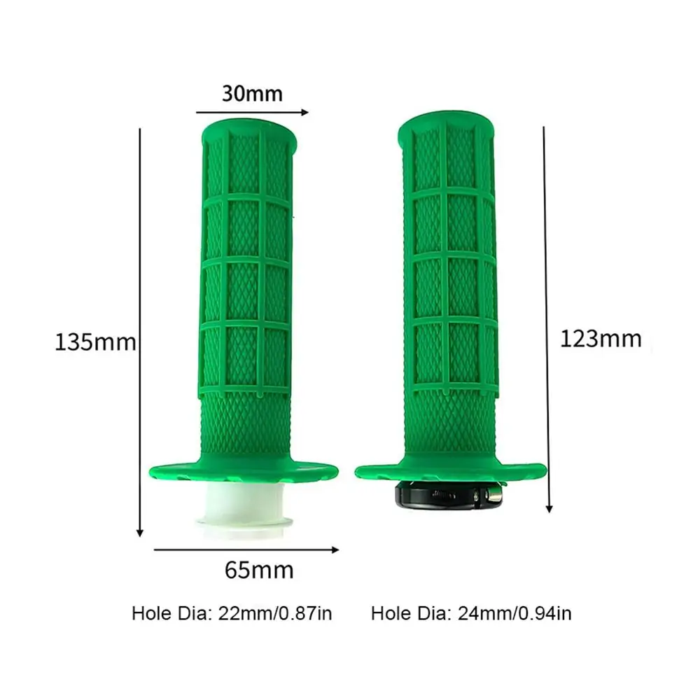 1Pair 7/8" 22mm Motorcycle Universal Grips Lock-on Snap-on Cam Hand Grip with Self-Locking Function Handlebar Grips view 4