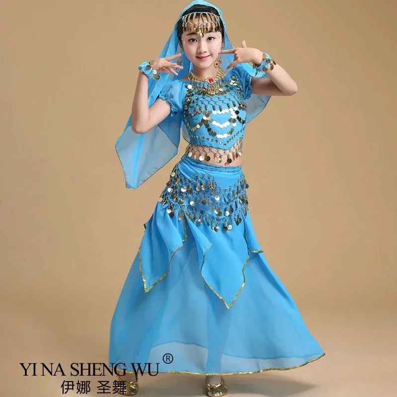 ชุดเต้นระบำหน้าท้องสำหรับเด็กและผู้ใหญ่, ชุดเต้นระบำหน้าท้องชุดเต้นระบำหน้าท้องชาวอียิปต์สำหรับเด็กผู้หญิงชุดเต้นระบำหน้าท้อง