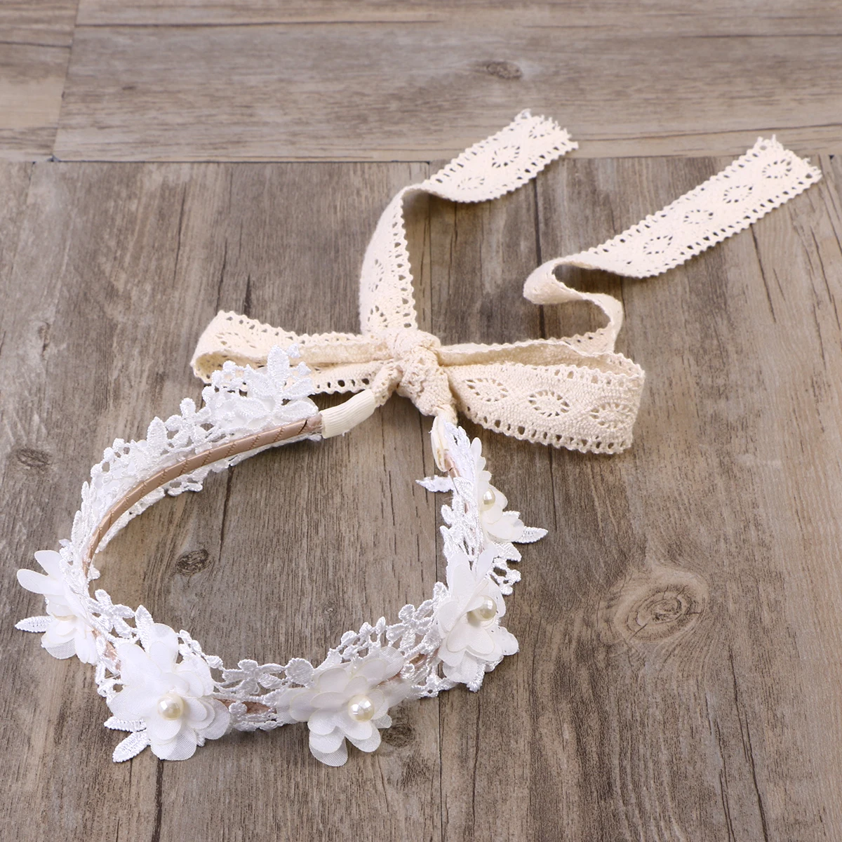 

Flower s Wedding Lace Headb White Kids Girls Hair Wreath Crown Party Birthday Christmas Flower Hair For Wedding Gathering