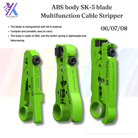 Multi-Functional Network Cable Stripper, Stripping Tools For UTP, STP, RG59, RG6, RG7, RG11