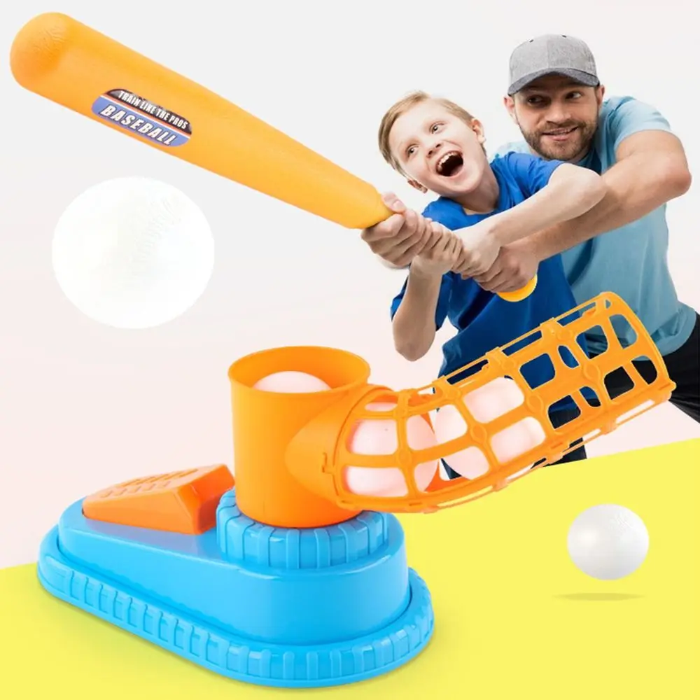 

Creative Children Baseball Ball Toys Colorful Remote Control Baseball Throwing Machine Portable Training Aid Baseball Launcher