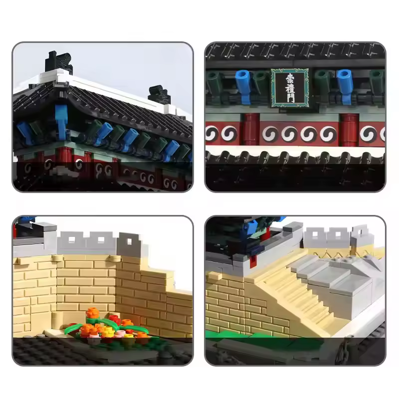 서울 청량리역 모델 빌딩 블록 세트