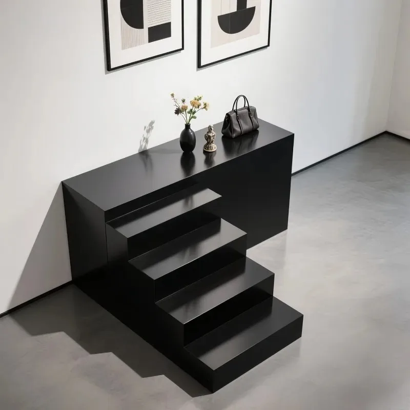 Display Cabinet Customized Paint Trapezoidal Zhongdao Cabinet Flow Table Company Booth Exhibition Hall Product Display