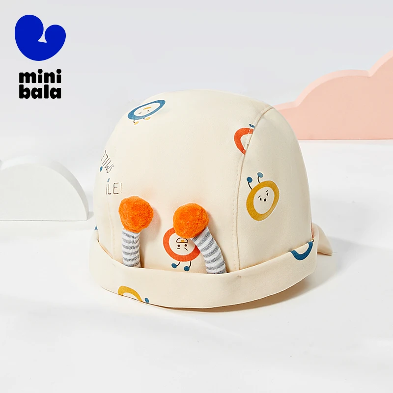 

Mini Bala Baby Hat Summer Thin Newborn Breathable Sun Protection Infant Cap