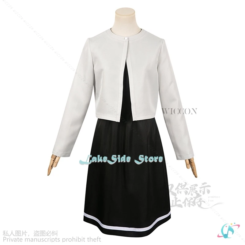 

Anime Look Back Cosplay Top Dress Lolita Roleplay Look Back Black Dress Costume Halloween Women Dress Girls Cos Party Cos Anime