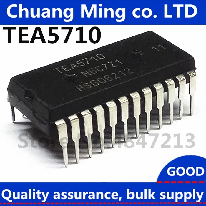 

15pcs/lots In stock, in large supply TEA5710 5710 DIP-24 AM/FMIC Receiving chip integrated circuit IC
