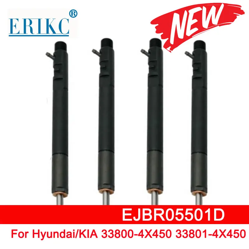 

4PCS Diessel Injector EJBR05501D 338004X450 338014X450 Nozzle 33800-4X450 33801-4X450 for Hyundai/KIA Euro 4