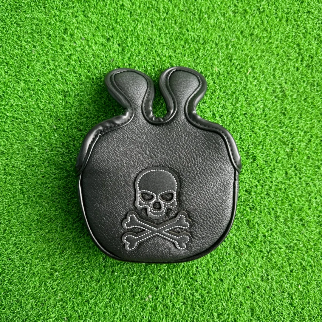 Small Mallet Cover Skull Design Golf Putter Cover Blade Putter Mallet Putter Headcover Head Cover For Brand Golf Clubs