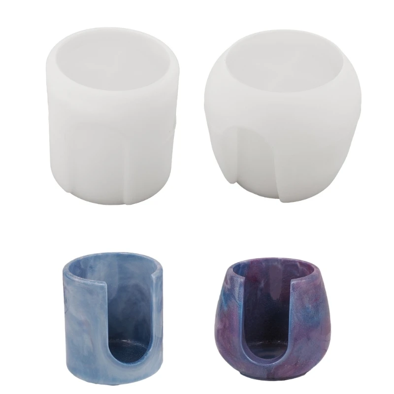 

Модные цветочные горшки, прочная силиконовая форма с эффектом, принадлежности для рукоделия N2UE